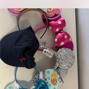 Disney and Minnie Mouse Headbands and Cap Set